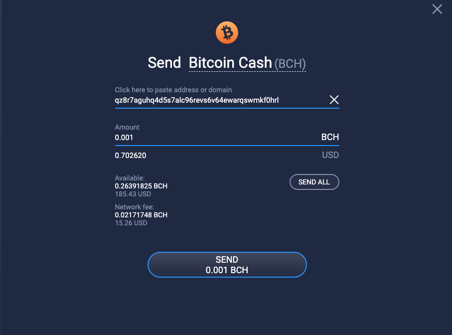 BCH to USD (Bitcoin Cash to Dollar) - BitcoinsPrice