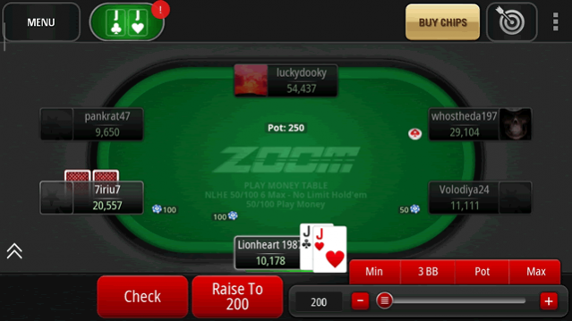 Value of replay chips re: buy-ins - Poker Discussion - Replay Poker