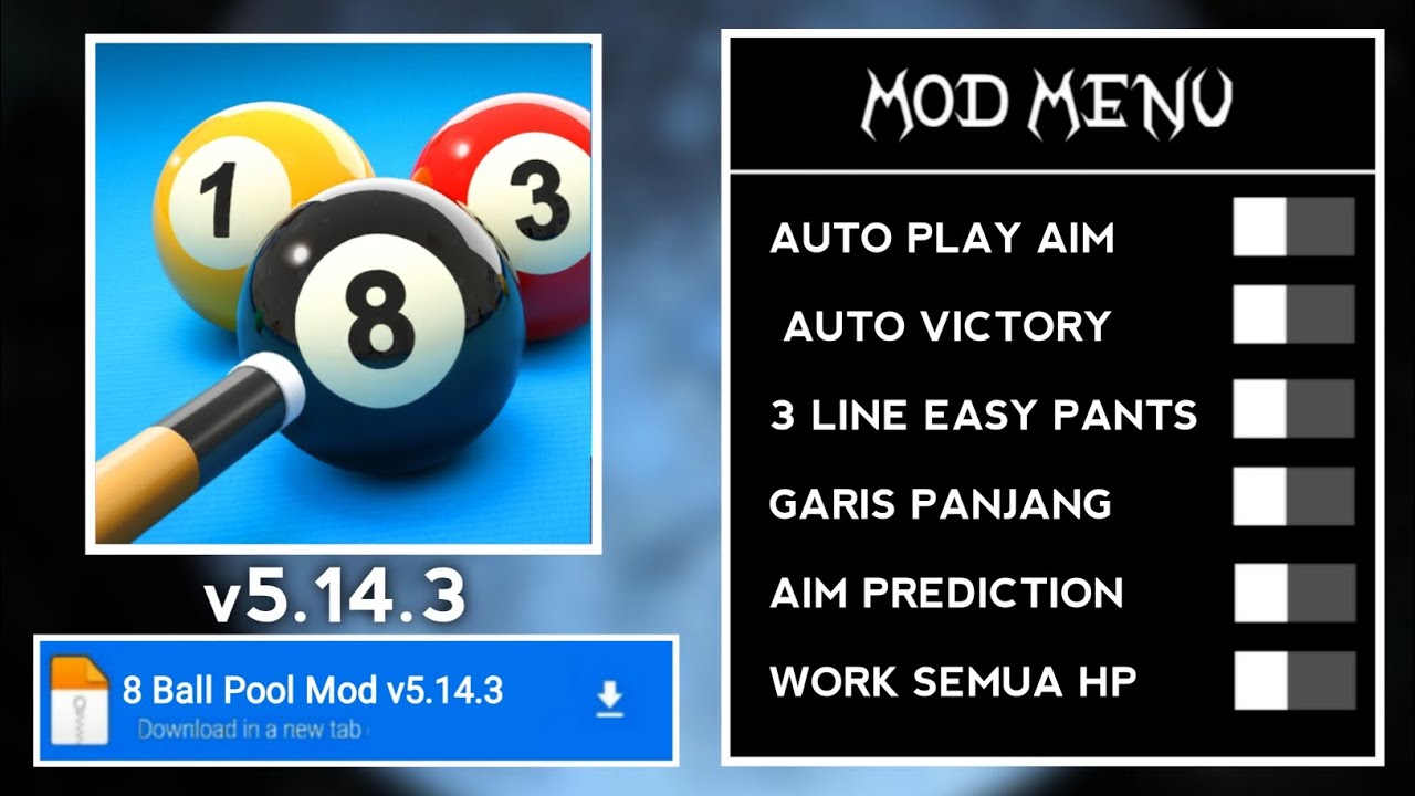 Download 8 Ball Pool mod apk latest version