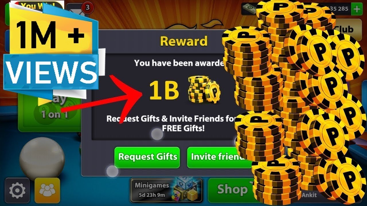 8 Ball Pool Free Coins March 