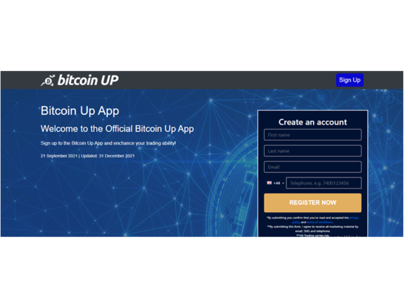 Bitcoin Up Official Website