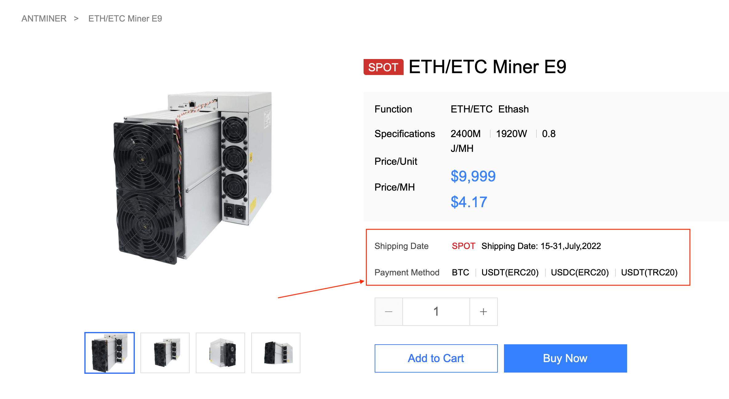 ETH ASIC Miner - Ethereum Mining Machine - Zeeis