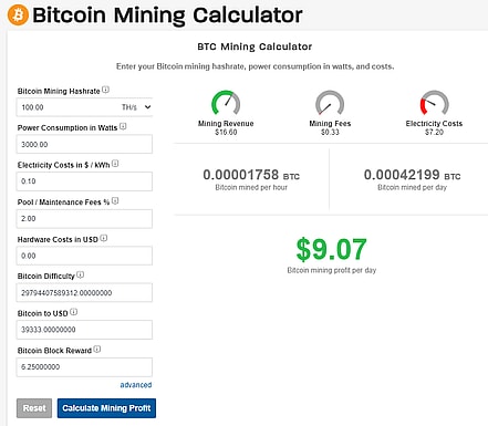 Bitcoin Profit Calculator | CoinCodex