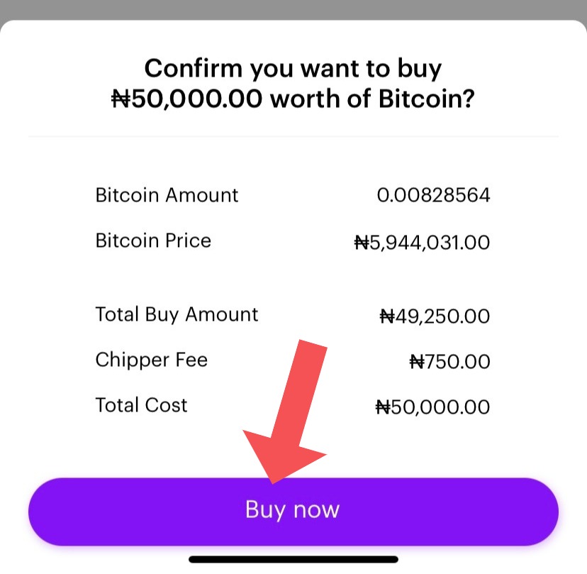 Buy Bitcoin in Nigeria with NGN on Bitnob