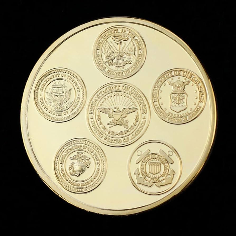 Desert Storm Challenge Coin – The United States Navy Memorial Ship's Store