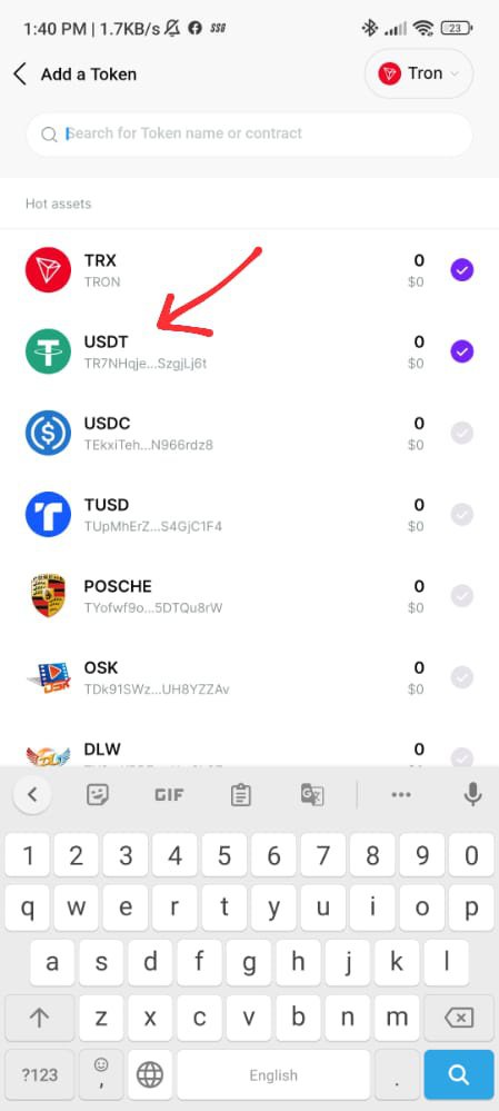 Tether USD (USDT) Token Analytics | TRON Mainnet | Bitquery