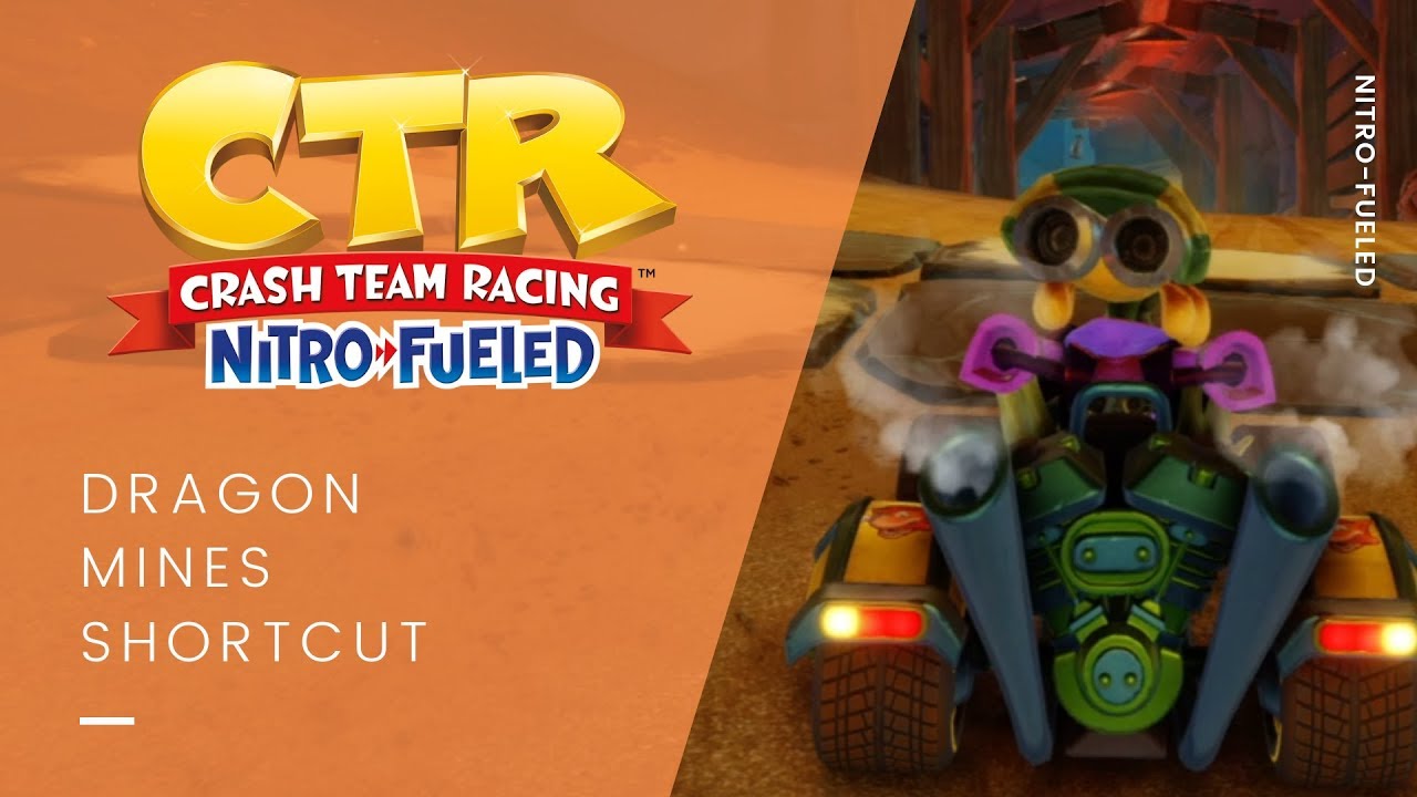 Dragon Mines | CTR Nitro-Fueled Race Tracks (Levels) | Crash Team Racing