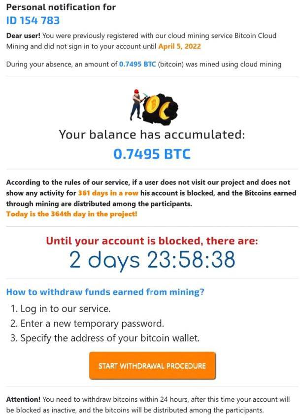 Bitcoin Generator “Exploit” Scam Clears Thousands