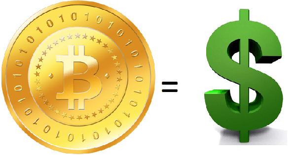 1 Bitcoin to US Dollar or convert 1 BTC to USD