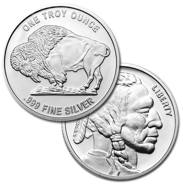 Silver American Buffalo Coin 1oz | Silver Round | Allegiance Gold