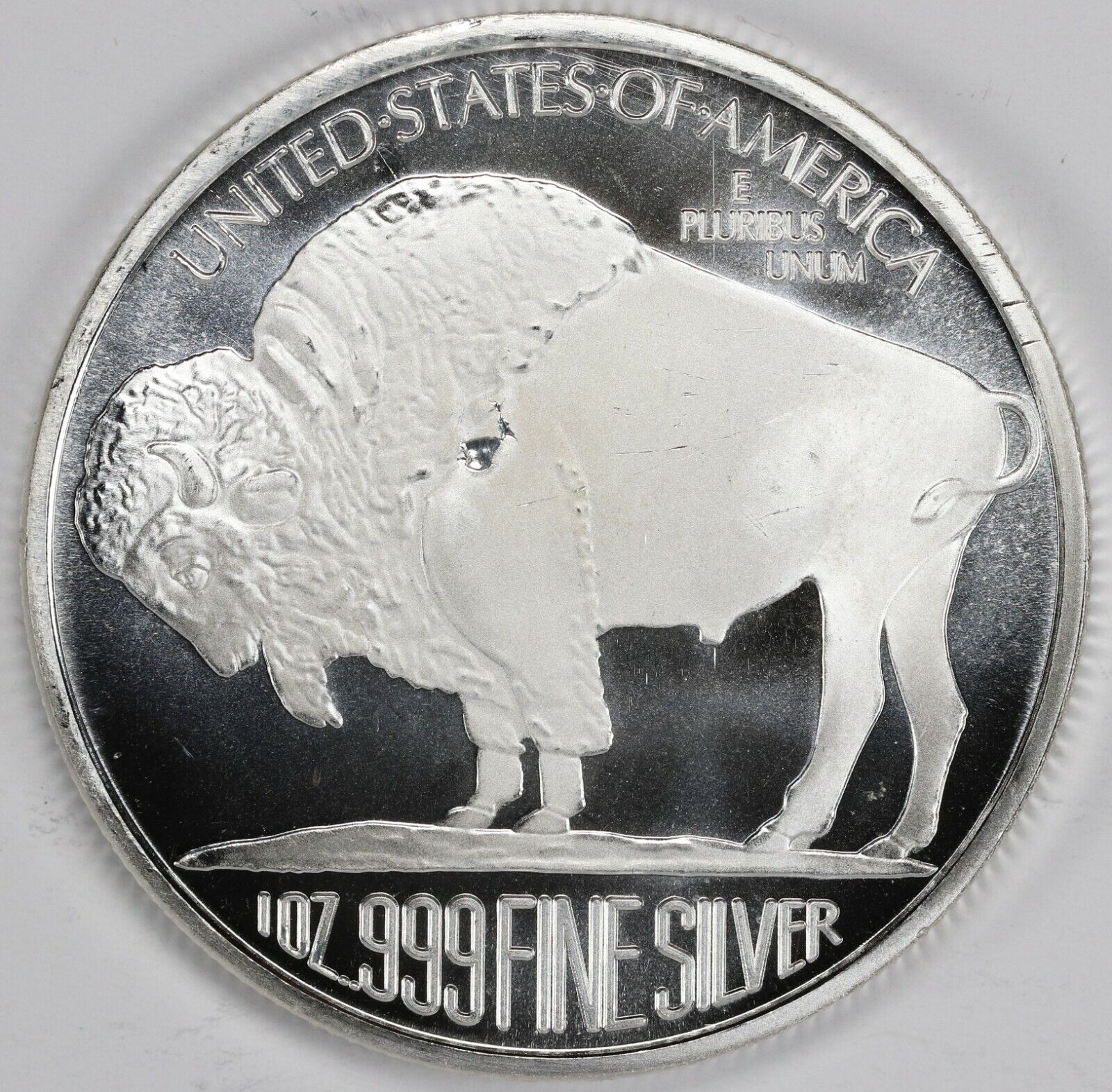 1 oz American Fine Silver Buffalo Round | European Mint