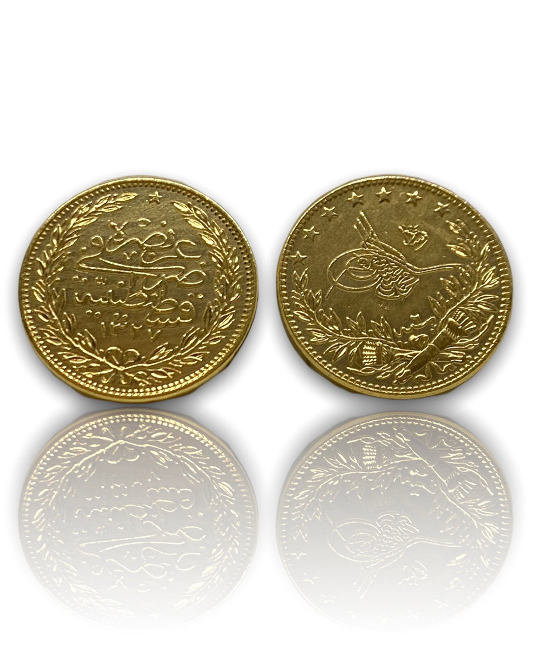 Turkish Gold Kurush Coin Fineness