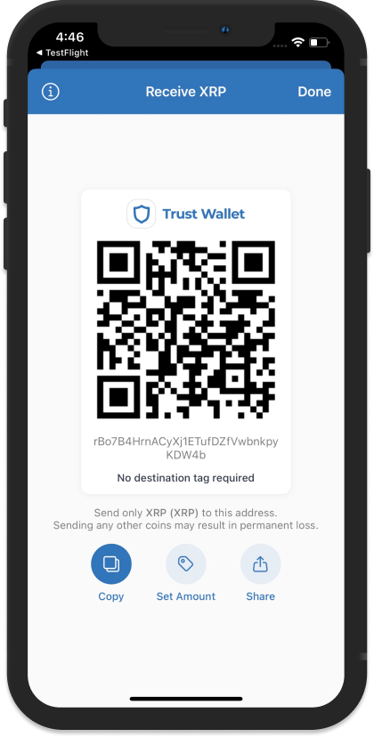 Steps in Finding Missing Funds : Trust Wallet