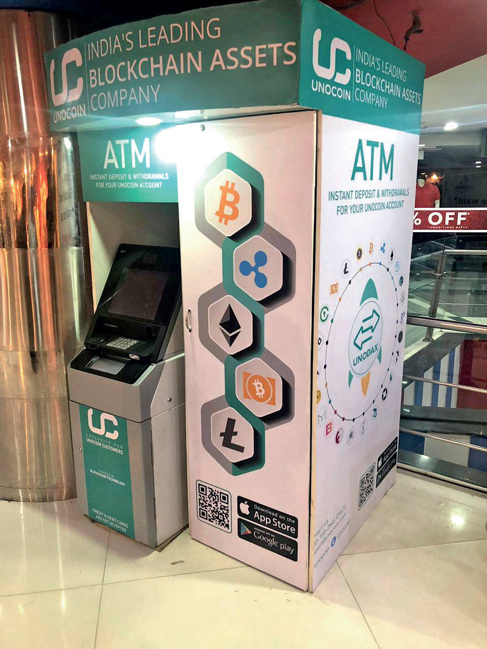 India's First Cryptocurrency ATM To Buy and Sell Cryptocurrencies