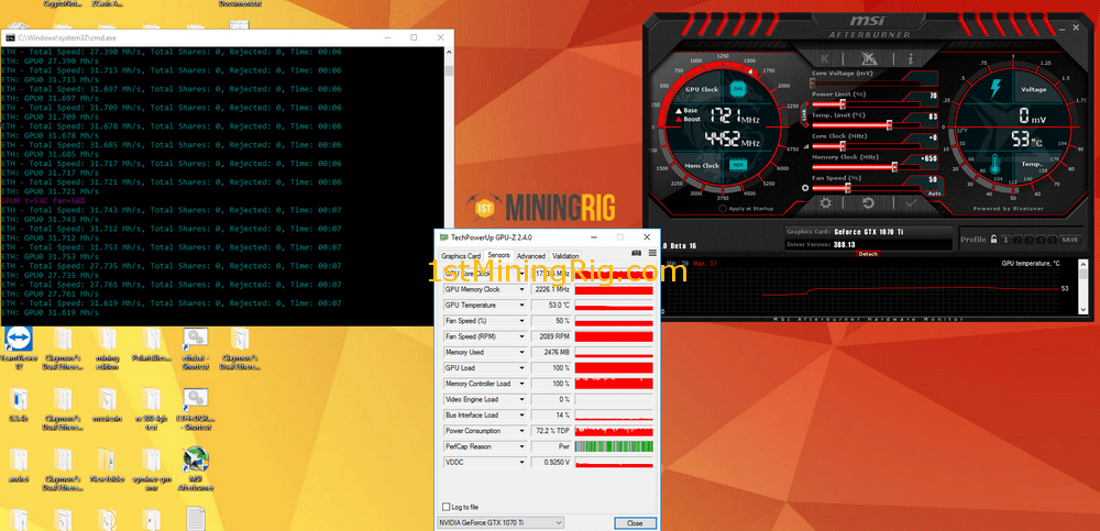 ⛏ NVIDIA GTX Ti Mining Performance and Hashrate | Kryptex