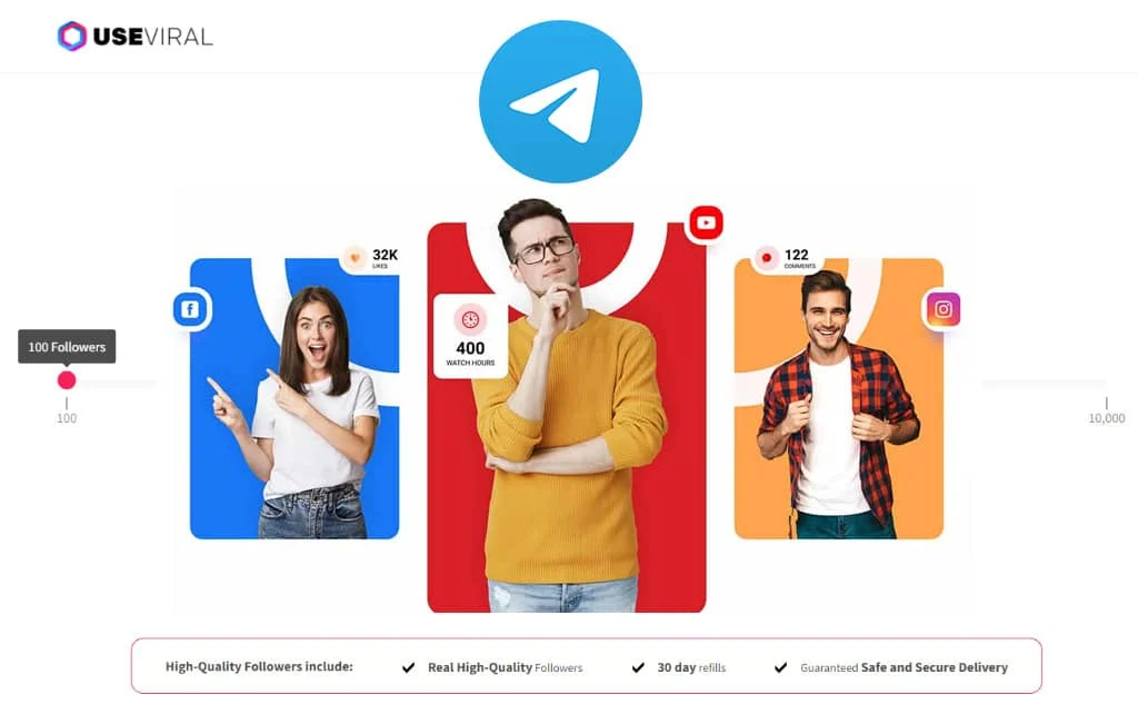 Buy Real Telegram channel members - Telegram promotional Services