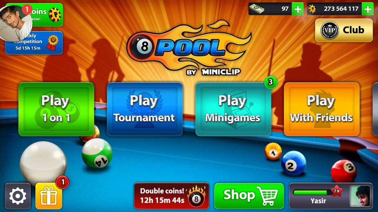 8 Ball Pool Shop