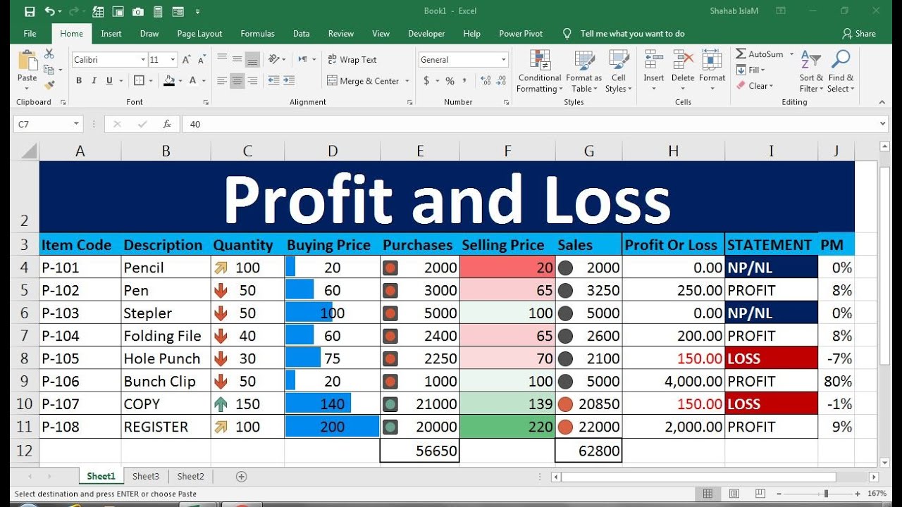 Calculate Realized and Unrealized Profit/Loss | MrExcel Message Board