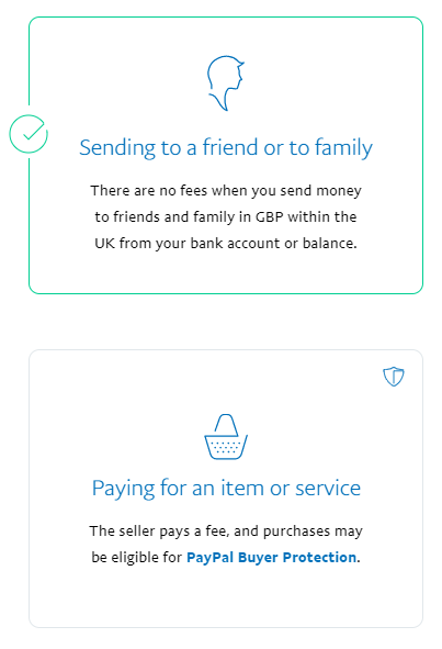 The risks of accepting payment via PayPal’s “Friends and Family” payout option