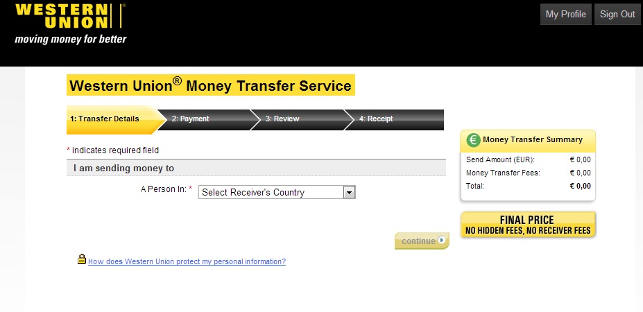 ‎Western Union Send Money IN on the App Store