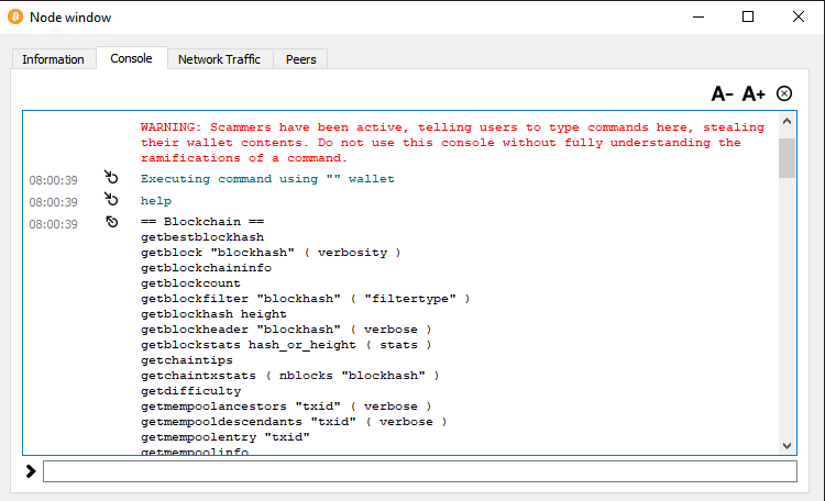 man bitcoin-cli (1): a remote procedure call client for Bitcoin Core.