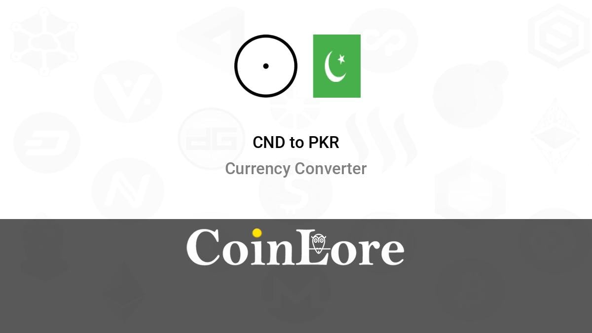 Cindicator (CND) Live Price, MarketCap & Info