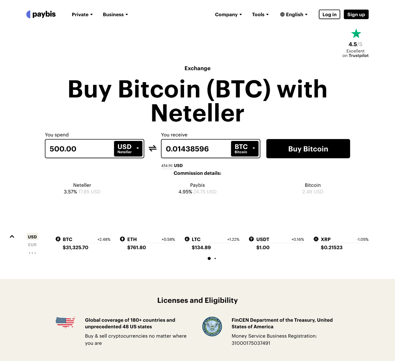 Exchange Bank Transfer To Neteller With Ease At C4Changer