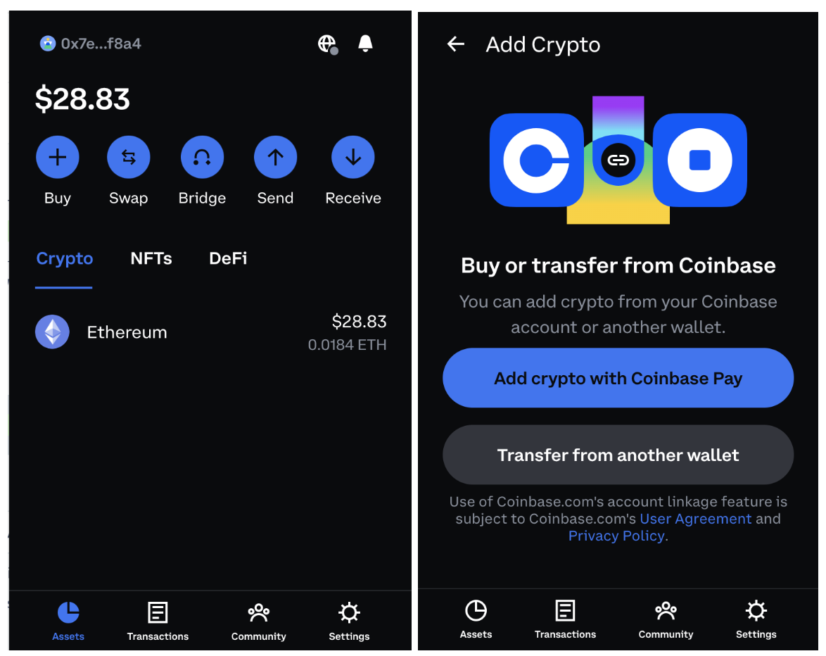 ‎Coinbase Wallet: NFTs & Crypto on the App Store