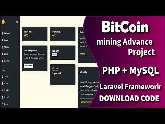 AnyCoin Cloud Mining Script by Theblockdev | Codester