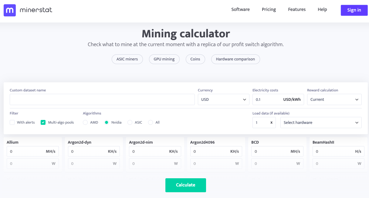 unMineable - Mine your favorite non-mineable crypto coin or token!