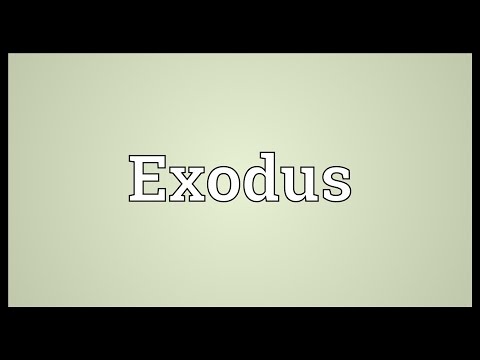 EXODUS Meaning in Urdu - Urdu Translation