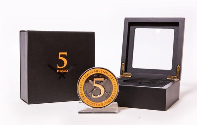 Valve Is Selling A Real '5 Year Veteran Coin' For CS:GO - Gaming Central