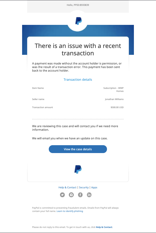 What are invoice scams and money request scams on PayPal? | PayPal US