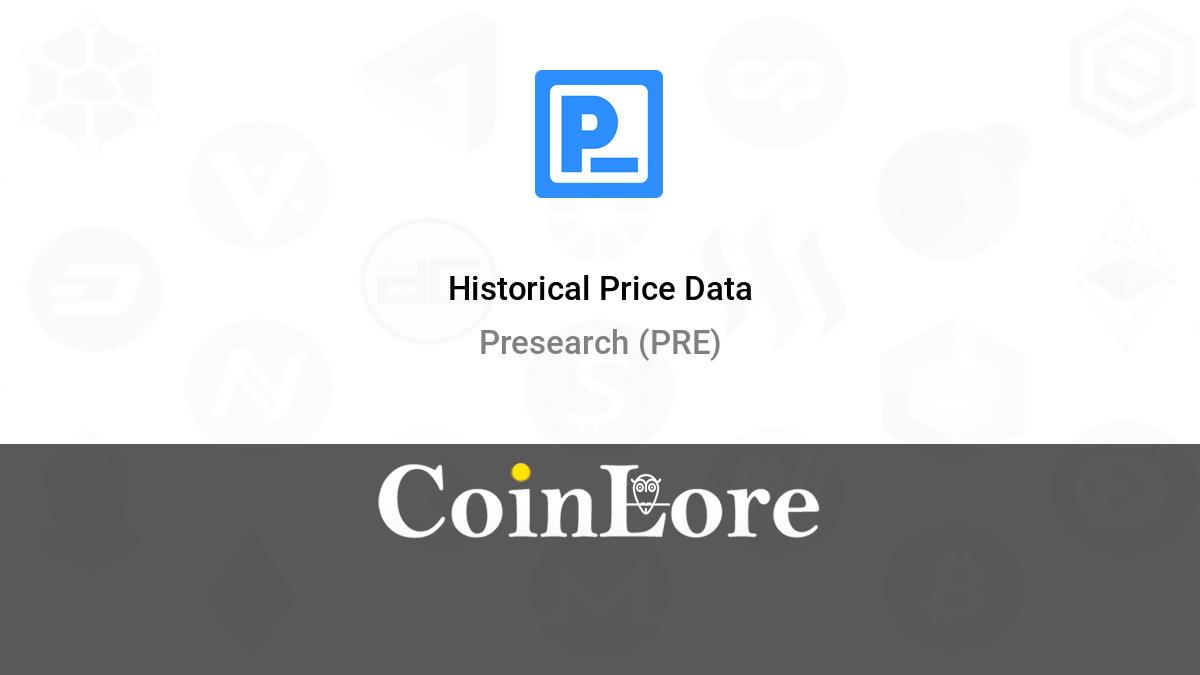 Presearch (PRE) Price,Market Value,News – ostrov-dety.ru