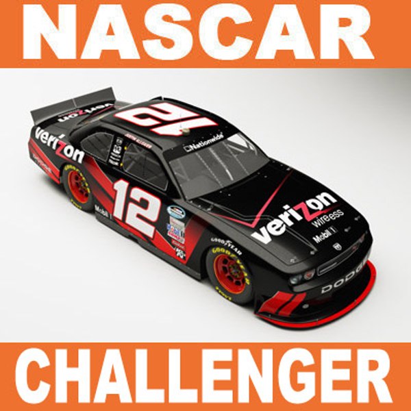 NASCAR Dodge Challenger on Red Carpet