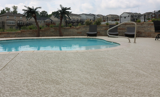 Concrete Pool Deck Resurfacing Options - Concrete Network