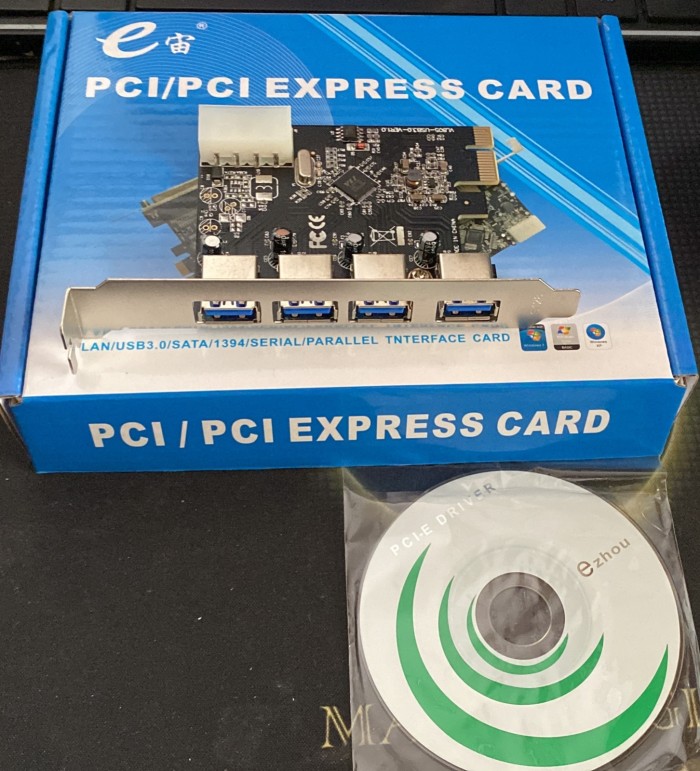 USB 2-Port (Ext) PCIe Host Card