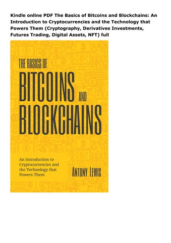 The Basics of Bitcoins and Blockchains book – Bits on Blocks