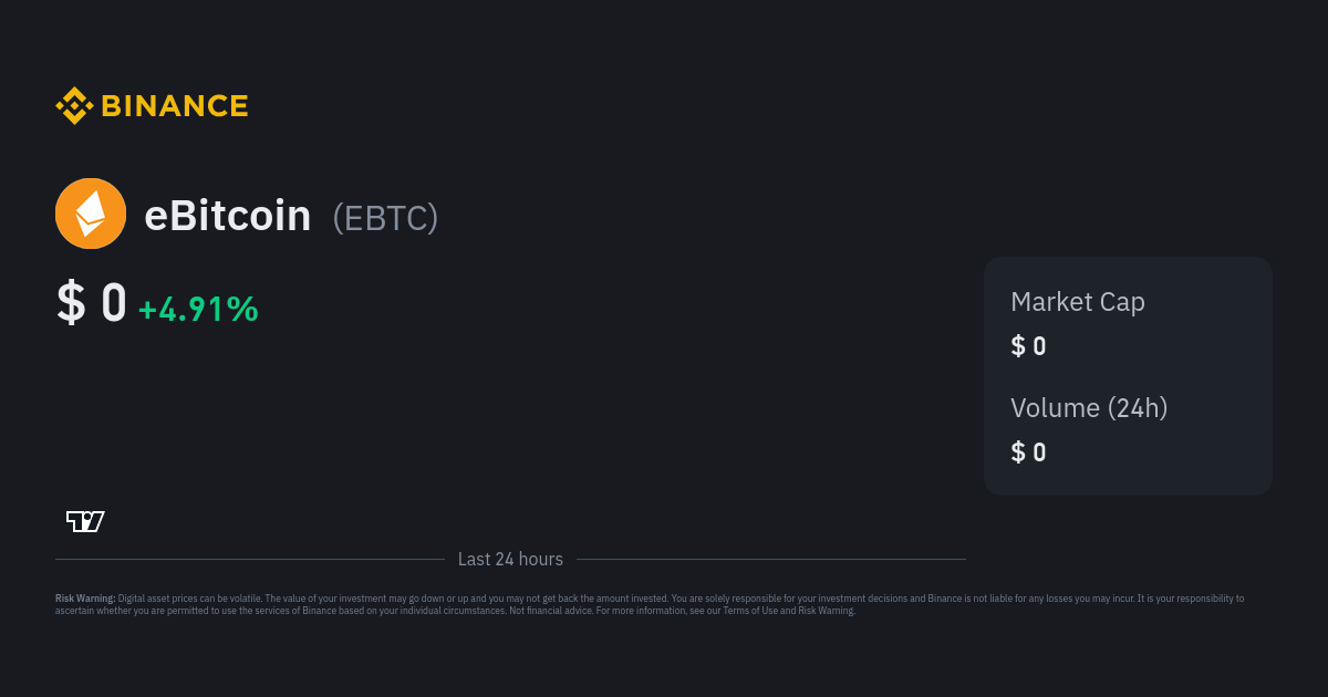 eBitcoin (EBTC) Exchange Listings, Markets & Volume | ostrov-dety.ru