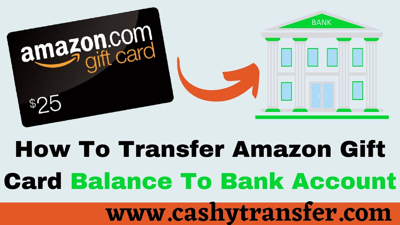 How to Transfer an Amazon Gift Card Balance