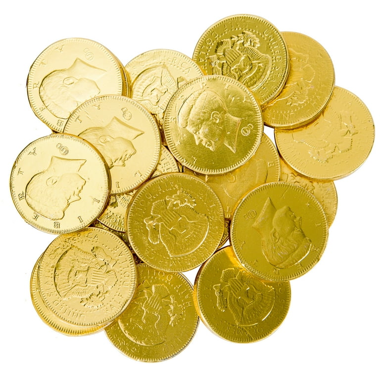 Chocolate Gold and Silver Coins - ostrov-dety.ru