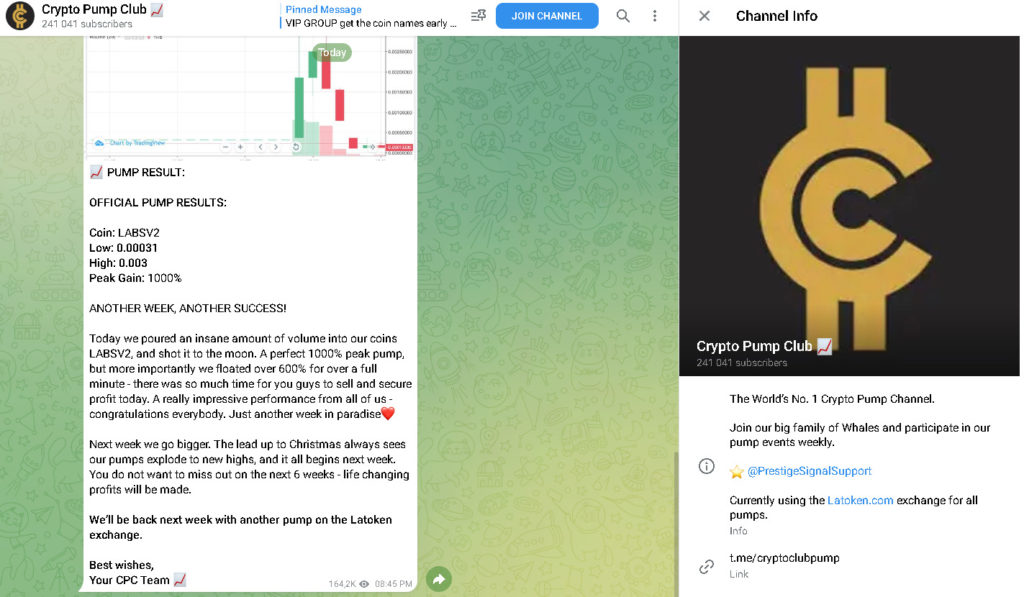 30+ Best Crypto Pump and Dump Groups Telegram — Safetrading