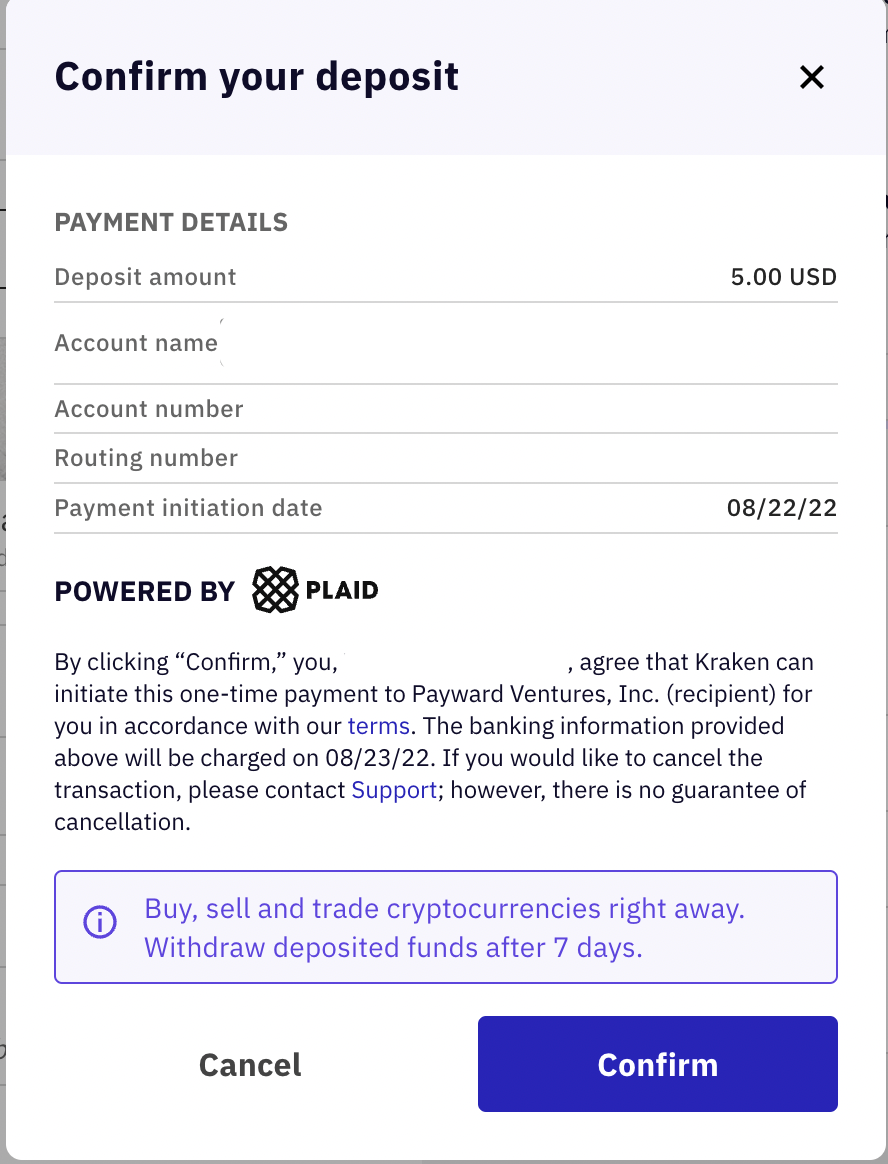 How To Deposit Funds in Kraken