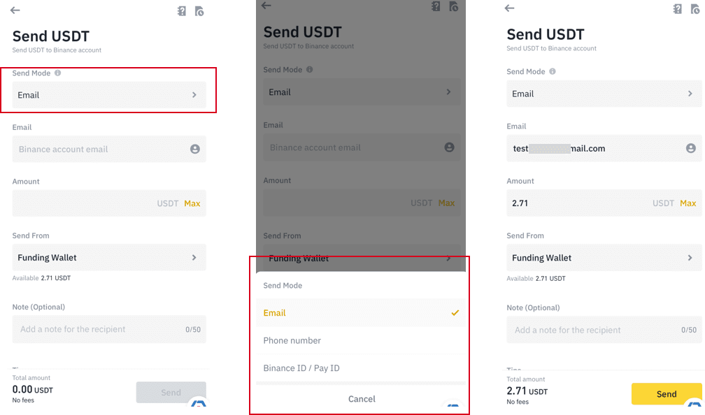 How to send Bitcoin on Binance [] - Dtunes