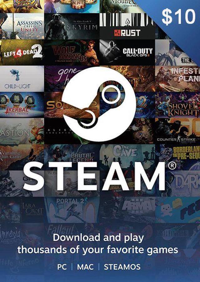 Steam Cards $, Digital Code, Delivery By Email - eXtra