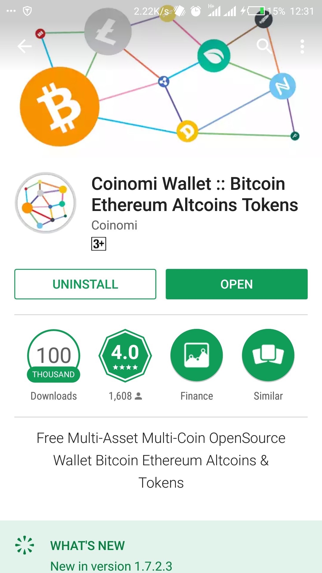 Supported assets | Coinomi