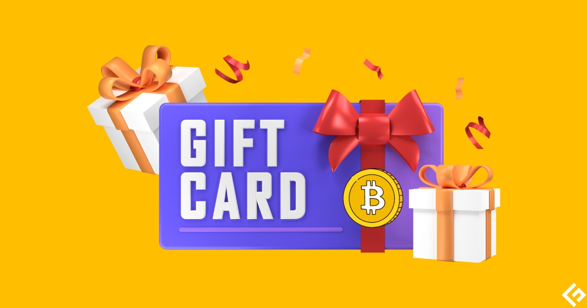 Buy and Sell Gift Cards for Crypto: Tether, Bitcoin, Maya