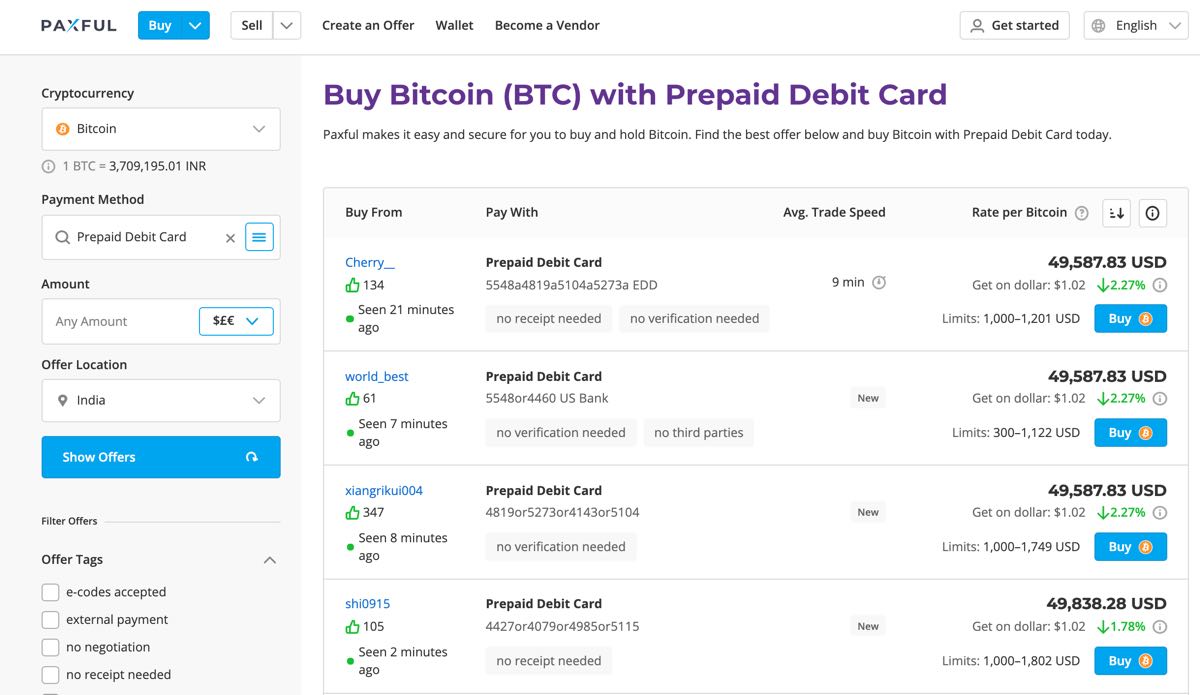 How to Buy Bitcoin With Prepaid Card? | CoinCodex