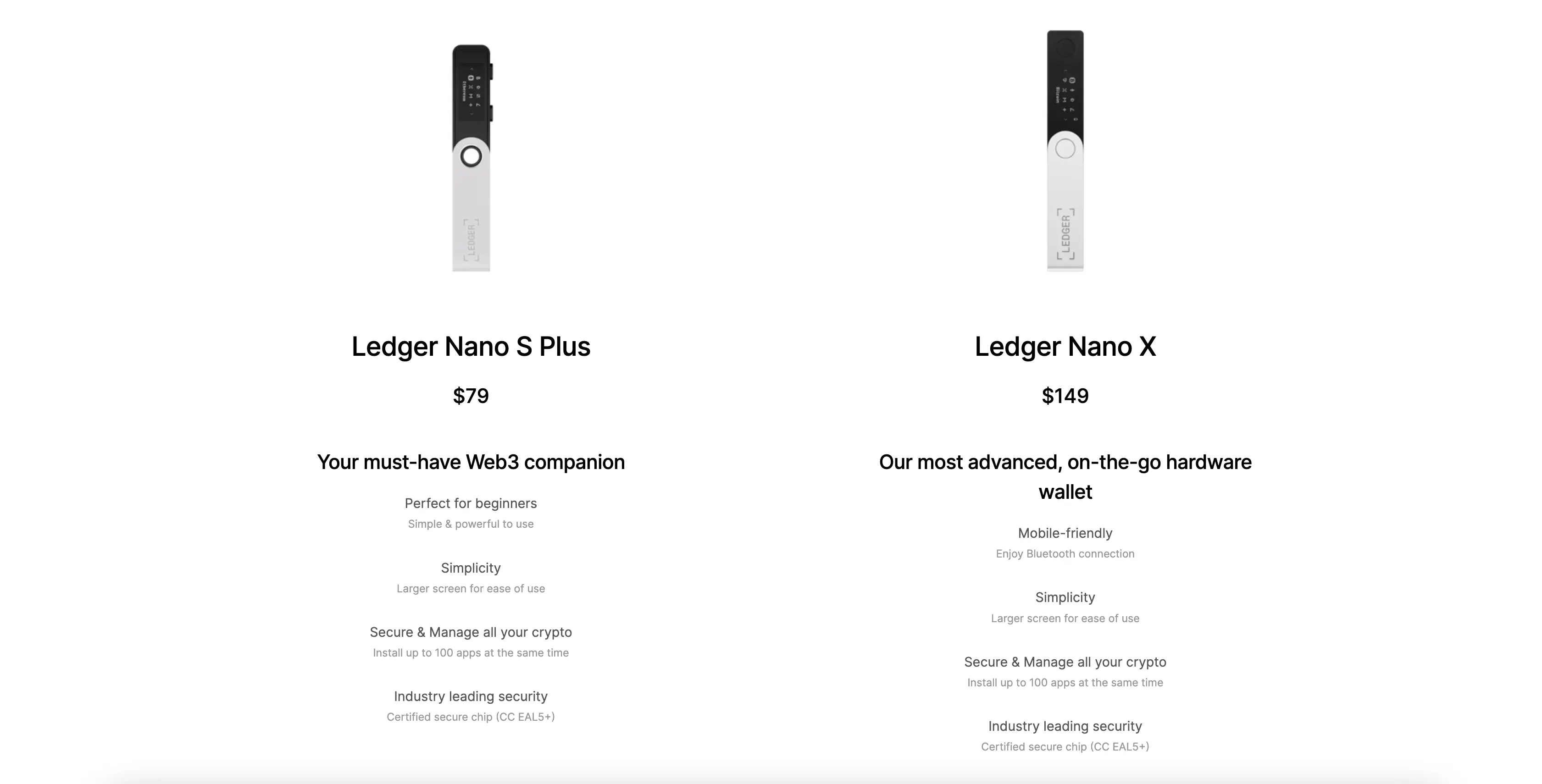 Crypto Wallet & Hardware Wallet - Security for Crypto | Ledger