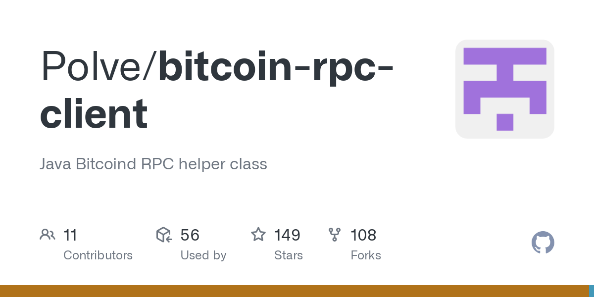 RPC API Reference — Bitcoin